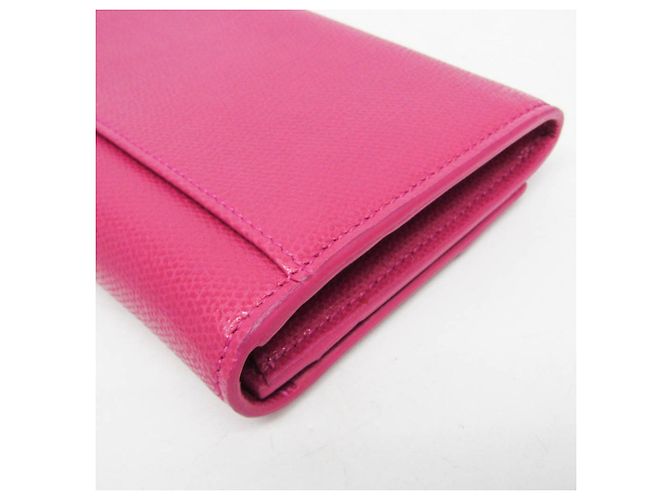 Tiffany & Co Portefeuille Tiffany Continental Flap en rose - vue 7