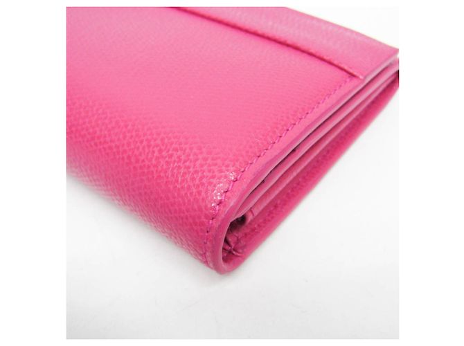 Tiffany & Co Portefeuille Tiffany Continental Flap en rose - vue 9