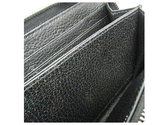 Cartera larga Miu Miu Madras City Negro - vista 12