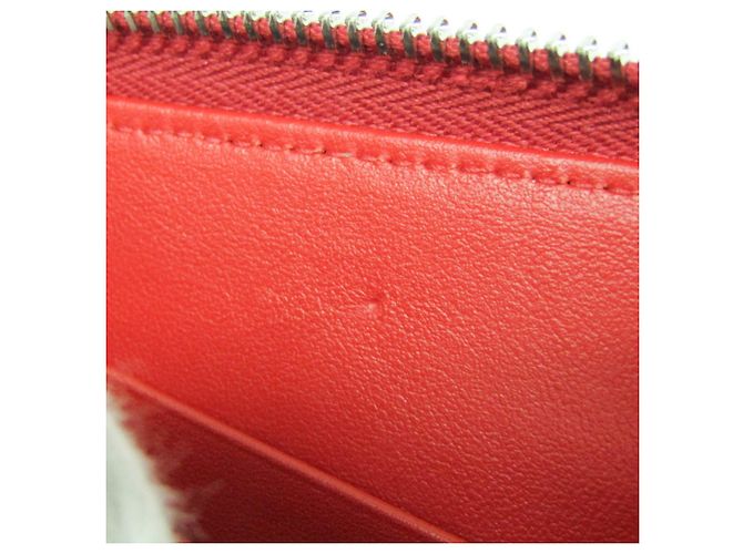 Cartera bi-fold de charol rojo Salvatore Ferragamo Roja - vista 13