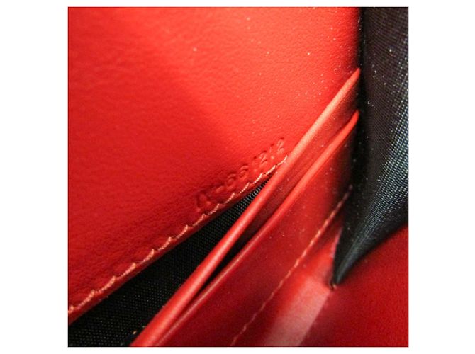 Cartera bi-fold de charol rojo Salvatore Ferragamo Roja - vista 15
