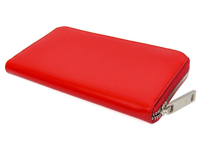 Cartera bi-fold de charol rojo Salvatore Ferragamo Roja - vista 3