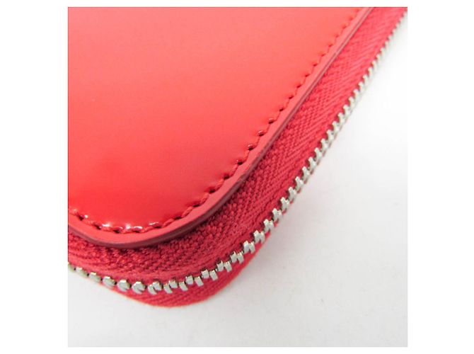 Cartera bi-fold de charol rojo Salvatore Ferragamo Roja - vista 7