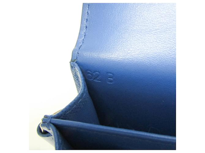 Prada Saffiano Lock 2ZH098 Mini Pouch Blu - vista 15