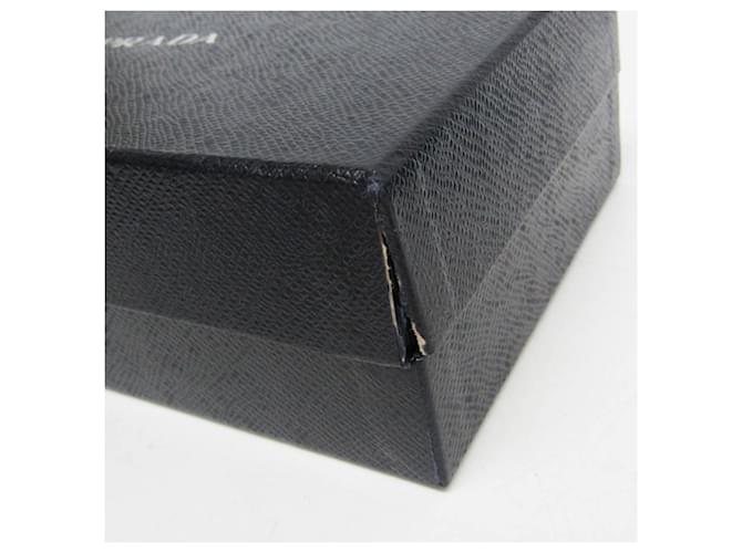 Prada Saffiano Lock 2ZH098 Mini Pouch Blu - vista 16
