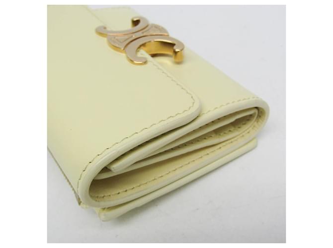Céline Cartera compacta Triomphe Celine en amarillo - vista 8