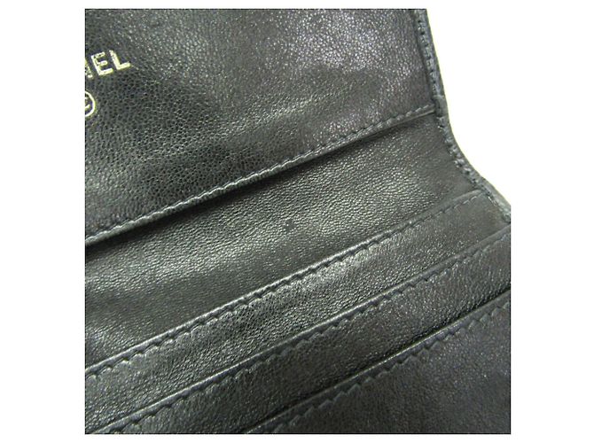 Cartera Chanel Coco Mark para mujer en piel de becerro granulada Negro - vista 12