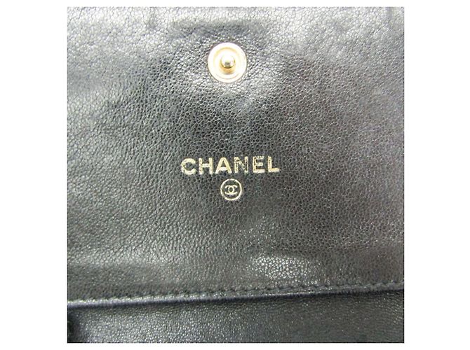 Cartera Chanel Coco Mark para mujer en piel de becerro granulada Negro - vista 14