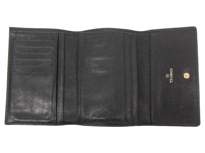 Cartera Chanel Coco Mark para mujer en piel de becerro granulada Negro - vista 3