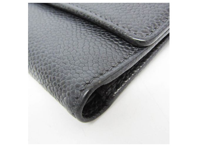 Cartera Chanel Coco Mark para mujer en piel de becerro granulada Negro - vista 5