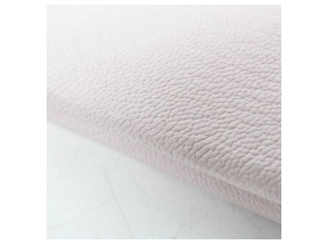 Hermès Portacarte in pelle di capra Hermes Calvi Duo Rosa Chiaro - vista 8
