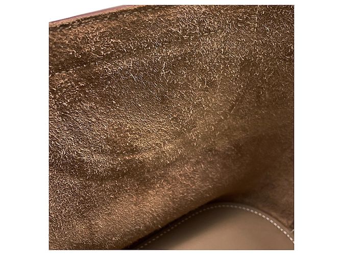 Hermès Borsa Tote Hermes Kara In the Loop 18 in Etoupe Gray Taupe - vista 9