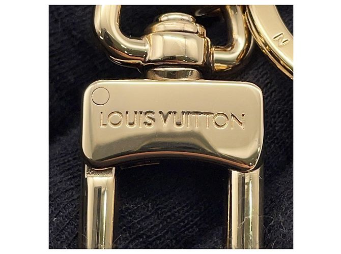 Portachiavi in tela Monogram Louis Vuitton Marrone Rosa - vista 10