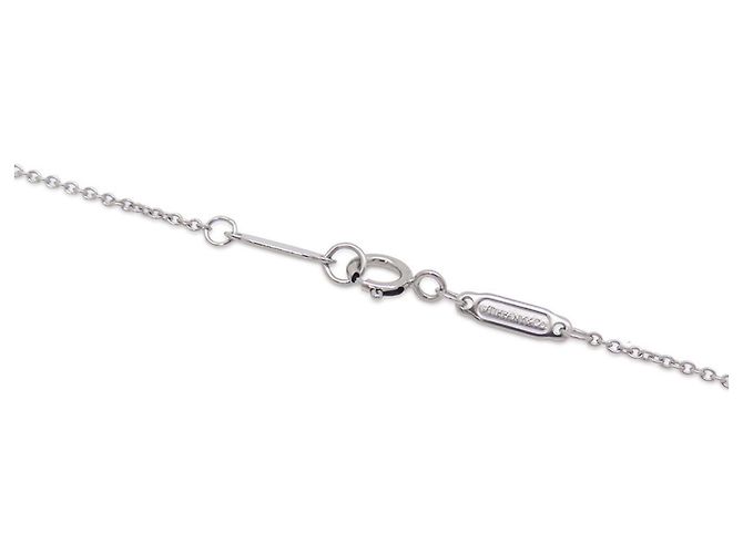 Collana solitaire Tiffany & Co. con diamante quadrato - vista 5