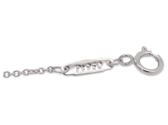 Collana solitaire Tiffany & Co. con diamante quadrato - vista 8