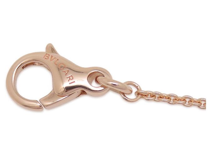 Bulgari Collana in oro rosa Bvlgari con diamanti a cabochon - vista 9