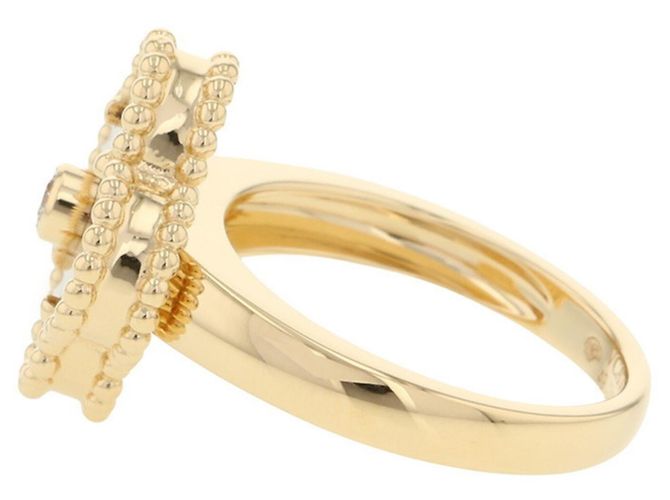Autre Marque Van Cleef & Arpels Alhambra Ring in Gelbgold - Ansicht 2