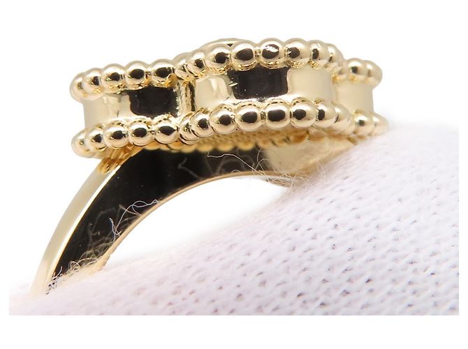 Autre Marque Van Cleef & Arpels Alhambra Ring in Gelbgold - Ansicht 5