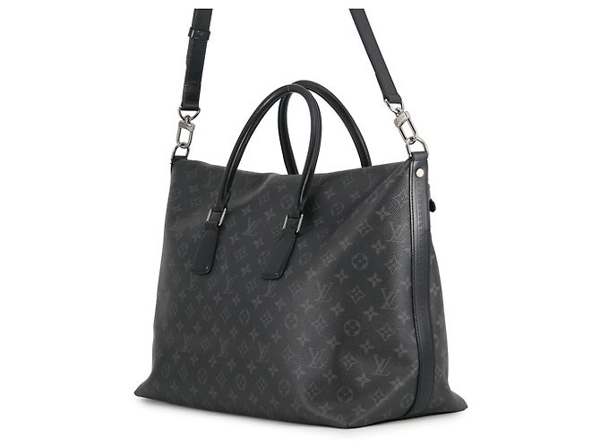 Borsa Tote Louis Vuitton Monogram Eclipse Apollo All Day Nero - vista 2