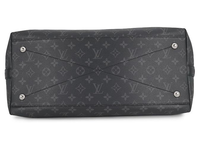 Borsa Tote Louis Vuitton Monogram Eclipse Apollo All Day Nero - vista 3