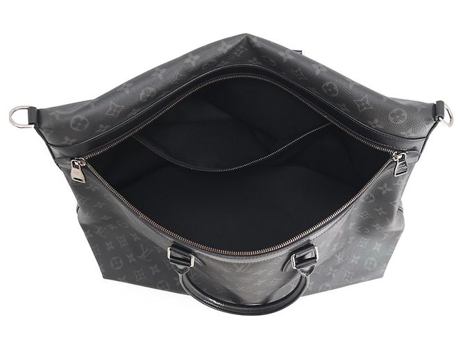 Borsa Tote Louis Vuitton Monogram Eclipse Apollo All Day Nero - vista 6