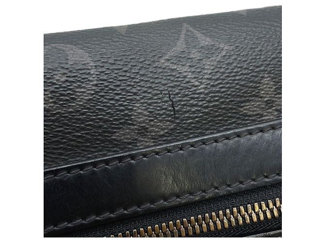 Borsa Tote Louis Vuitton Monogram Eclipse Apollo All Day Nero - vista 8