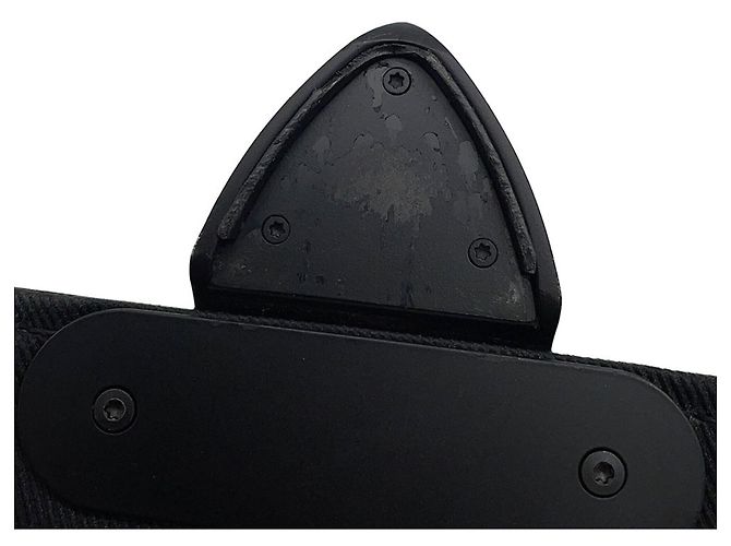 Borsa a tracolla Louis Vuitton Monogram Macassar S-Lock Nero - vista 14