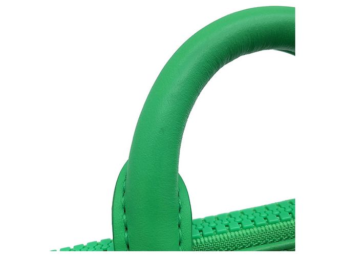 Borsa Louis Vuitton Keepall Bandoulière 25 Verde - vista 11