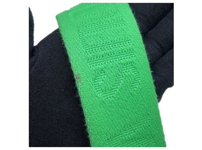 Borsa Louis Vuitton Keepall Bandoulière 25 Verde - vista 14