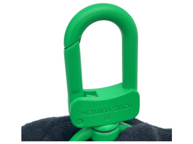 Borsa Louis Vuitton Keepall Bandoulière 25 Verde - vista 16