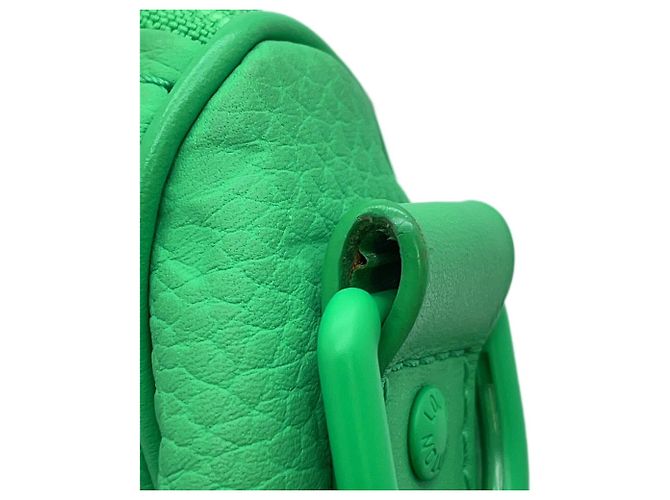 Borsa Louis Vuitton Keepall Bandoulière 25 Verde - vista 9