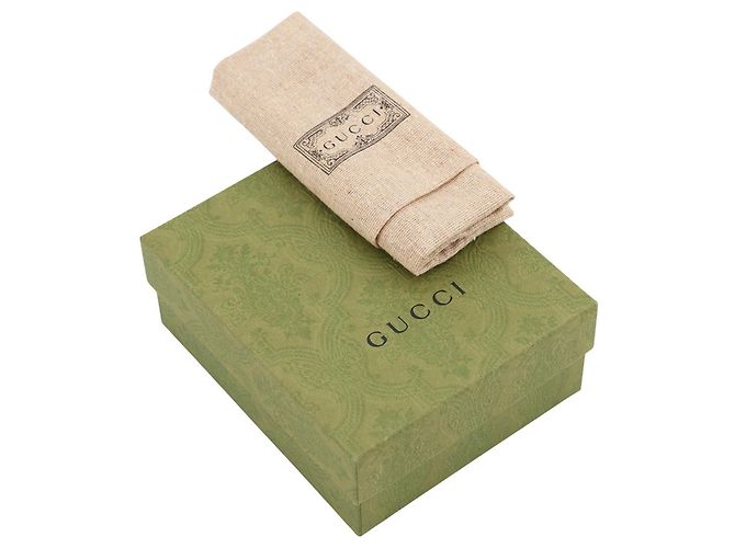 Portafoglio Bi-fold Gucci in pelle rosa - vista 12