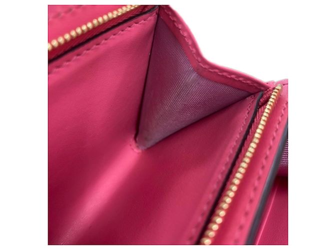Portafoglio Bi-fold Gucci in pelle rosa - vista 9