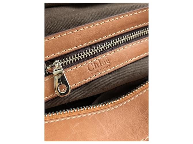 Chloé Edith Medium Bolsa de Couro Marrom - vista 10