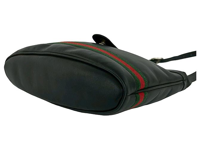 Borsa a Spalla Gucci Black Blondie Britt Nero - vista 4