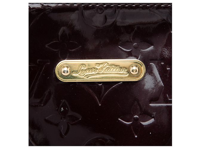 Louis Vuitton Purple Monogram Vernis Bellevue GM Porpora - vista 5