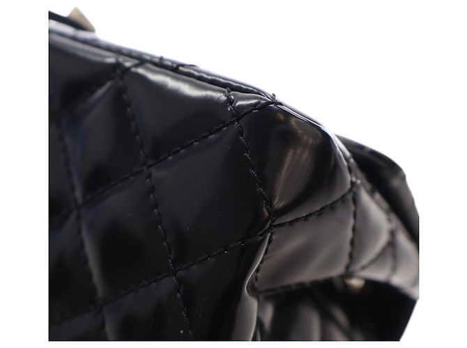Chanel Black Quilted Glazed Calfskin Reissue 2.55 Accordion Flap 225 Nero - vista 10