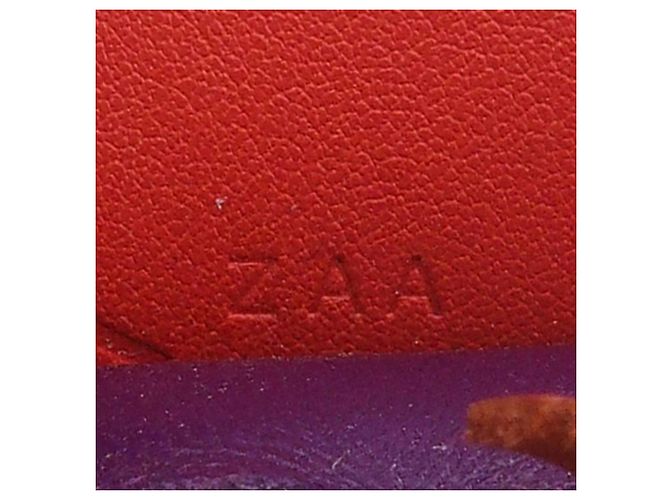 Charm per borsa Hermès Grigri Rodeo Pegase PM in agnello Milo viola e Swift Porpora Viola scuro - vista 5