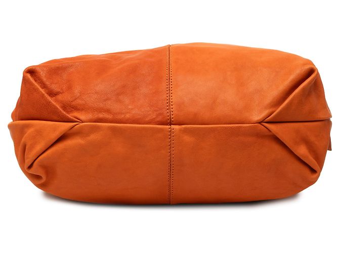 Givenchy George V Tote aus orangefarbenem Leder - Ansicht 3