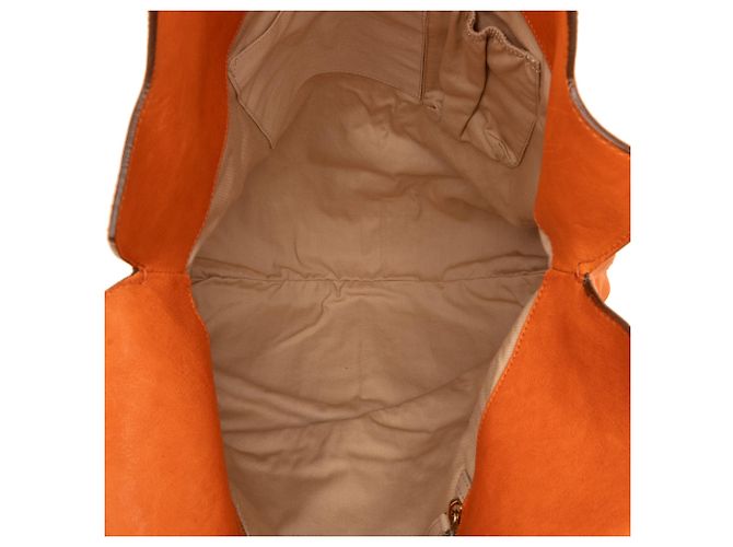 Givenchy George V Tote aus orangefarbenem Leder - Ansicht 4
