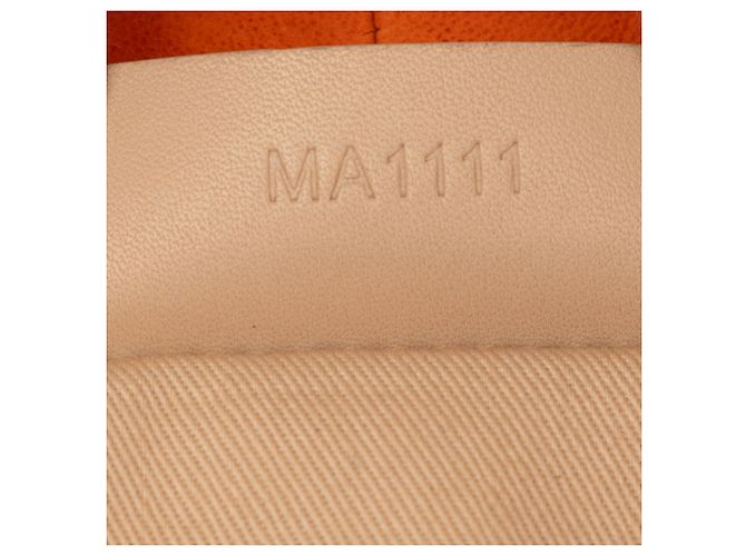 Givenchy George V Tote aus orangefarbenem Leder - Ansicht 6