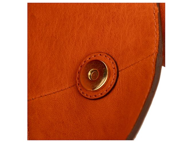 Givenchy George V Tote aus orangefarbenem Leder - Ansicht 8