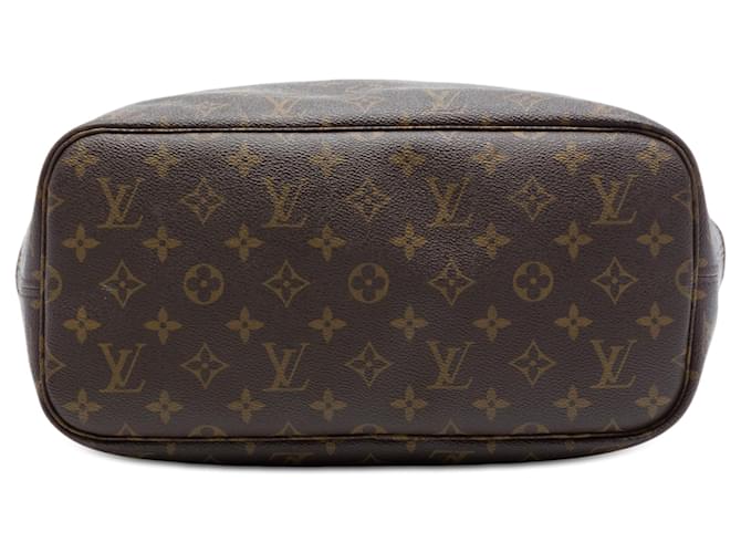 Louis Vuitton Marrone Monogram Neverfull MM - vista 3