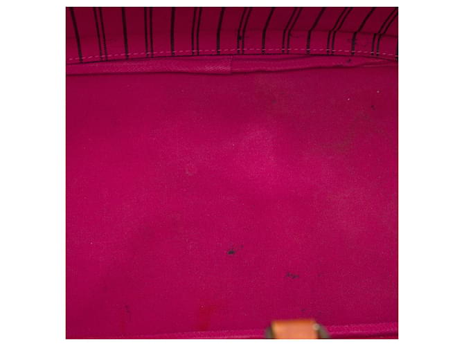 Louis Vuitton Marrone Monogram Neverfull MM - vista 4