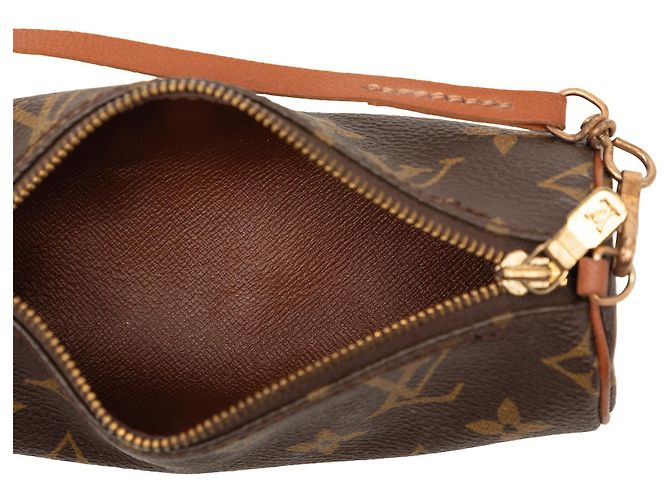 Pochette Papillon Monogram Marrone Louis Vuitton - vista 4