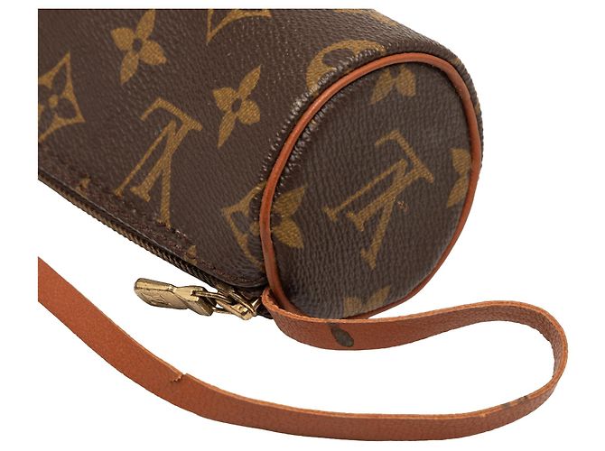 Pochette Papillon Monogram Marrone Louis Vuitton - vista 6