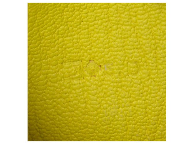 Tarjetero Bearn en piel Epsom amarillo Hermès - vista 6