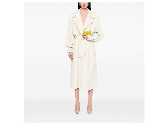 Tarjetero Bearn en piel Epsom amarillo Hermès - vista 8