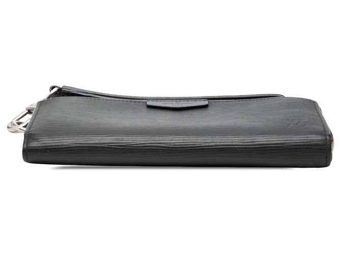 Cartera larga Louis Vuitton Black Epi Zippy Dragonne Negro - vista 3