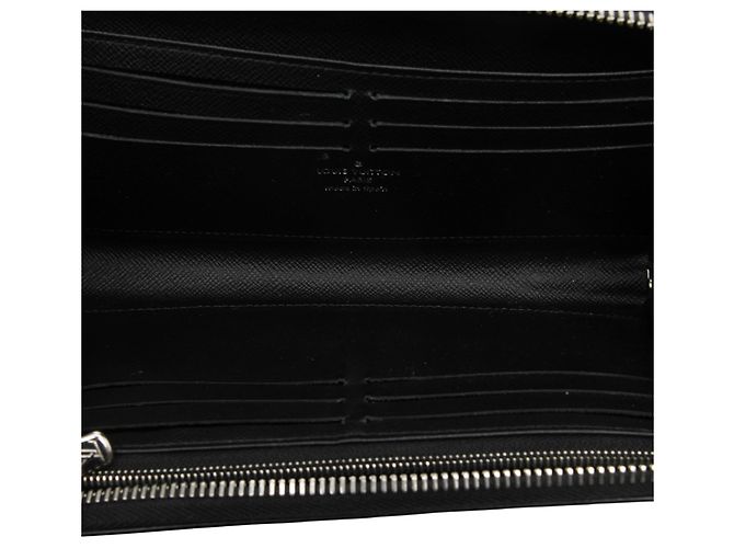 Cartera larga Louis Vuitton Black Epi Zippy Dragonne Negro - vista 4